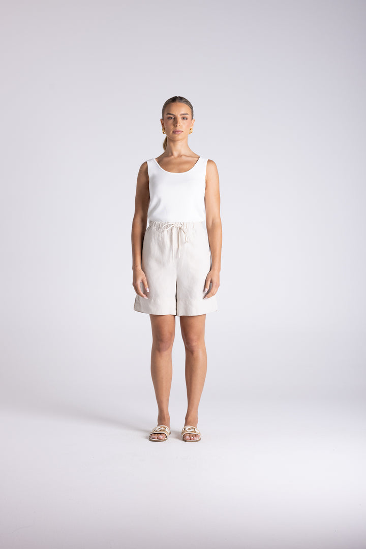 Asher Linen Short