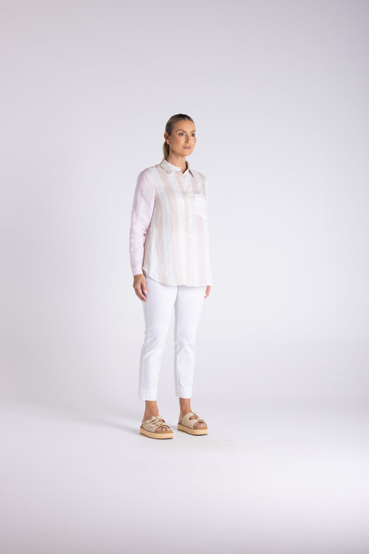 Candy Stripe O/S Shirt