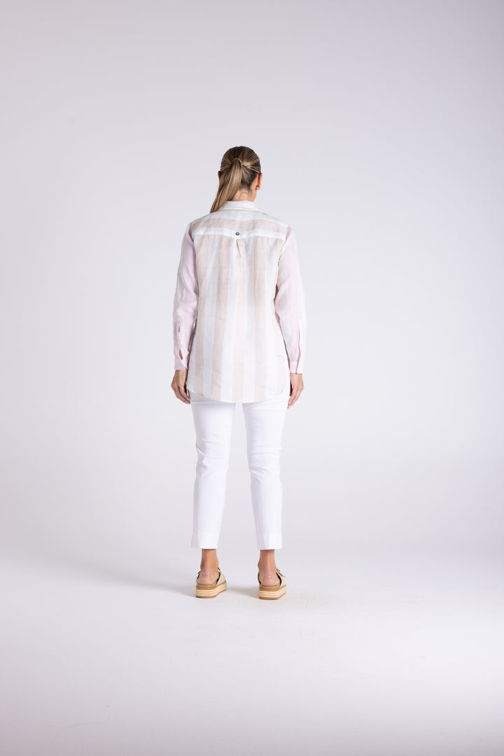 Candy Stripe O/S Shirt