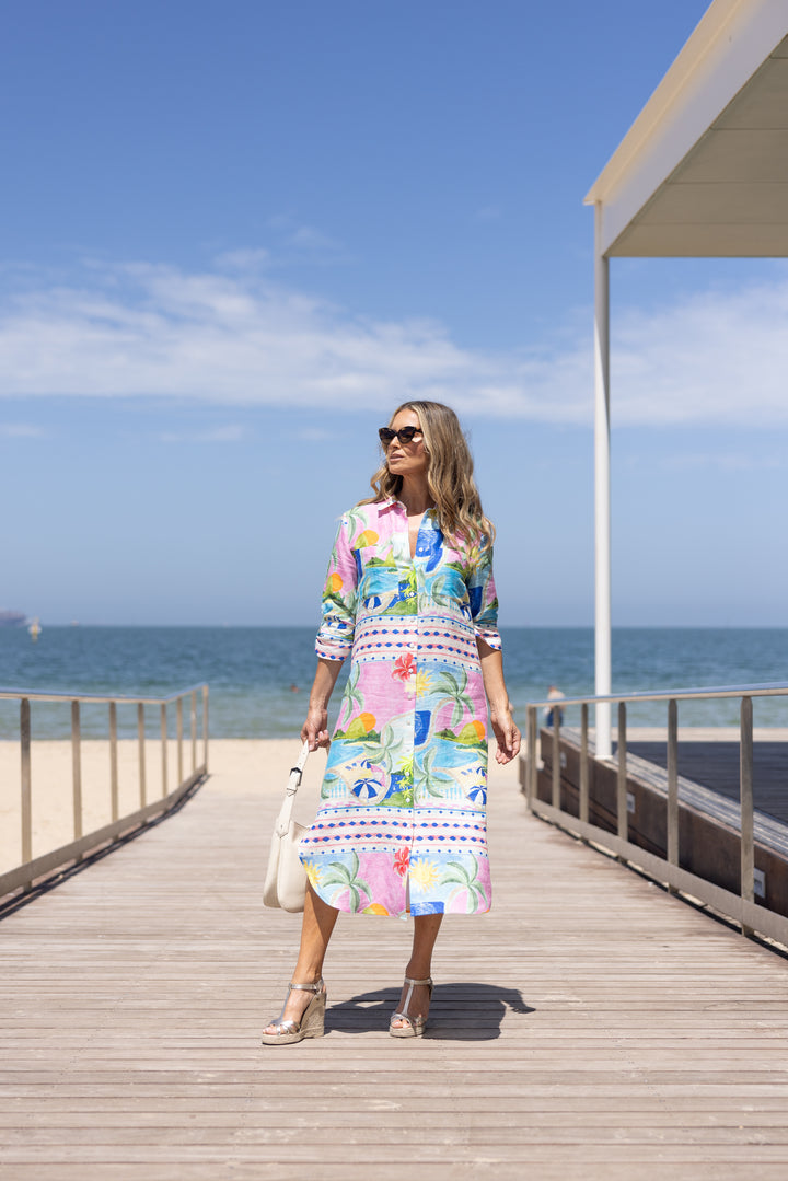 Ibiza Shirt Dress
