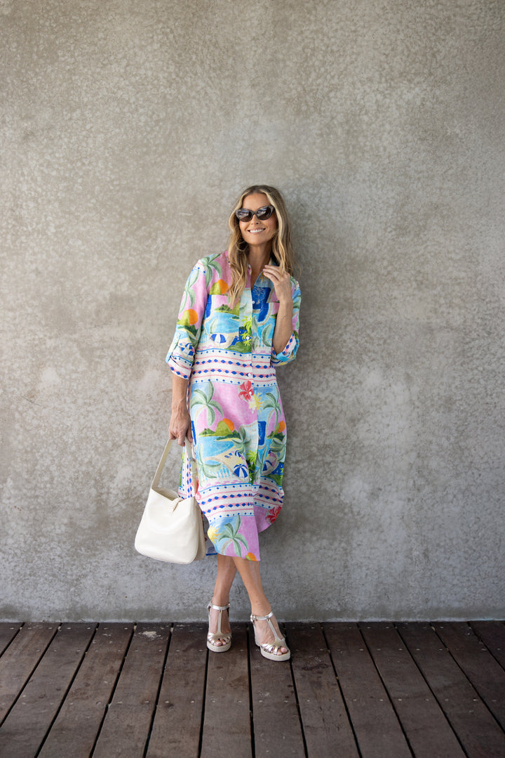 Ibiza Shirt Dress