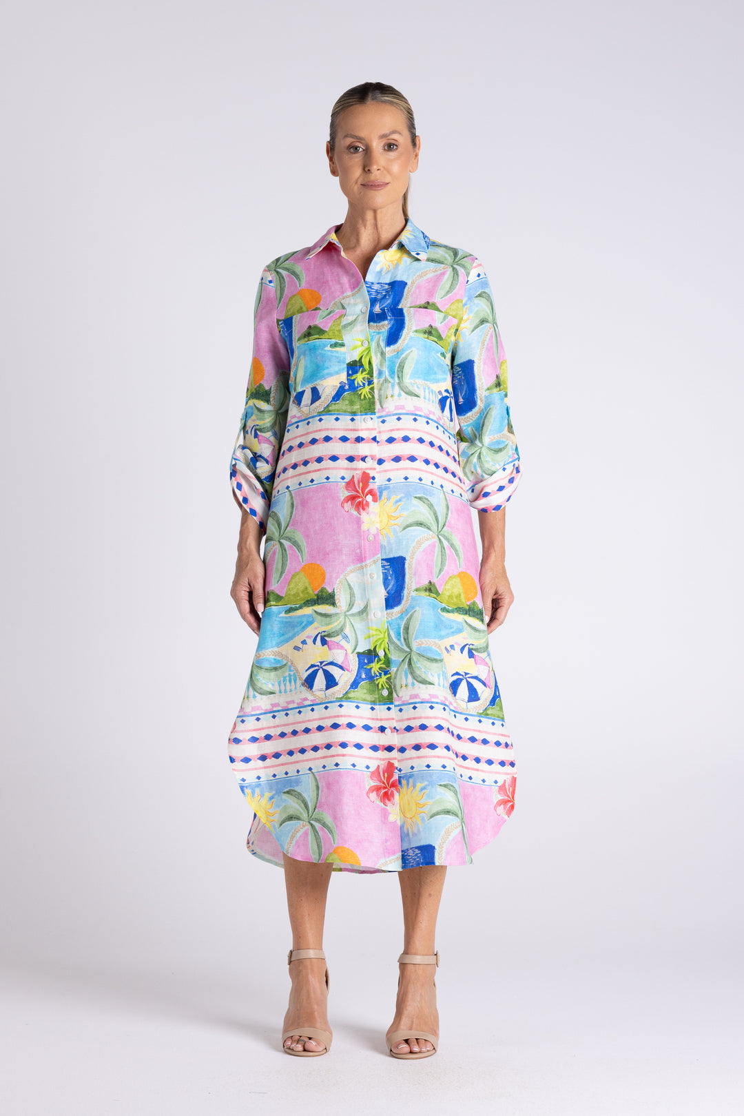 Ibiza Shirt Dress