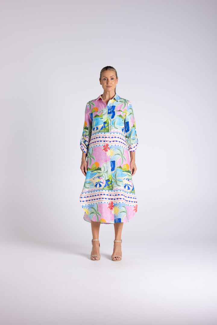 Ibiza Shirt Dress