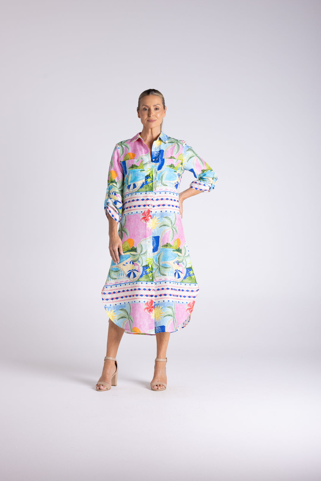 Ibiza Shirt Dress
