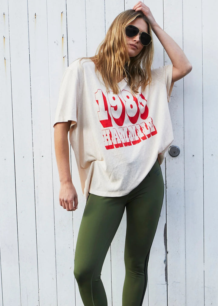 HAMMILL LOGO V-NECK TEE