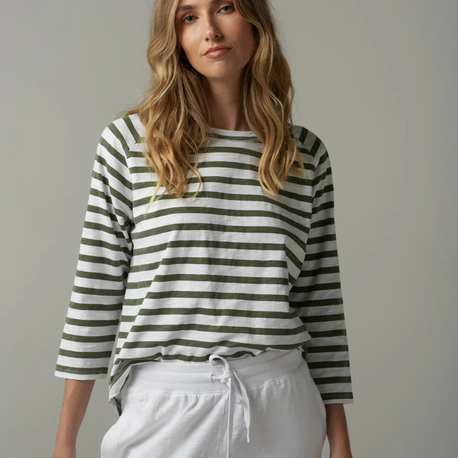 Raglan Stripe Tee