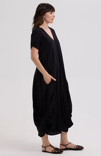 Drape Bottom Dress