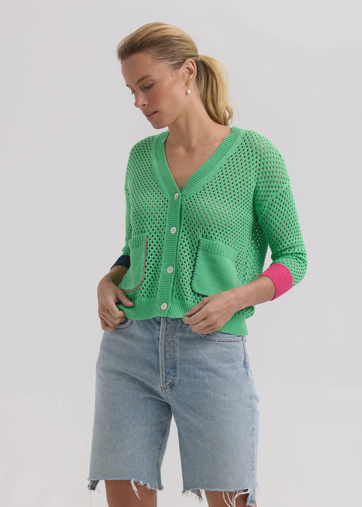 Holey Cardi