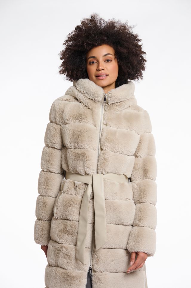 Brigit  Faux Fur Coat