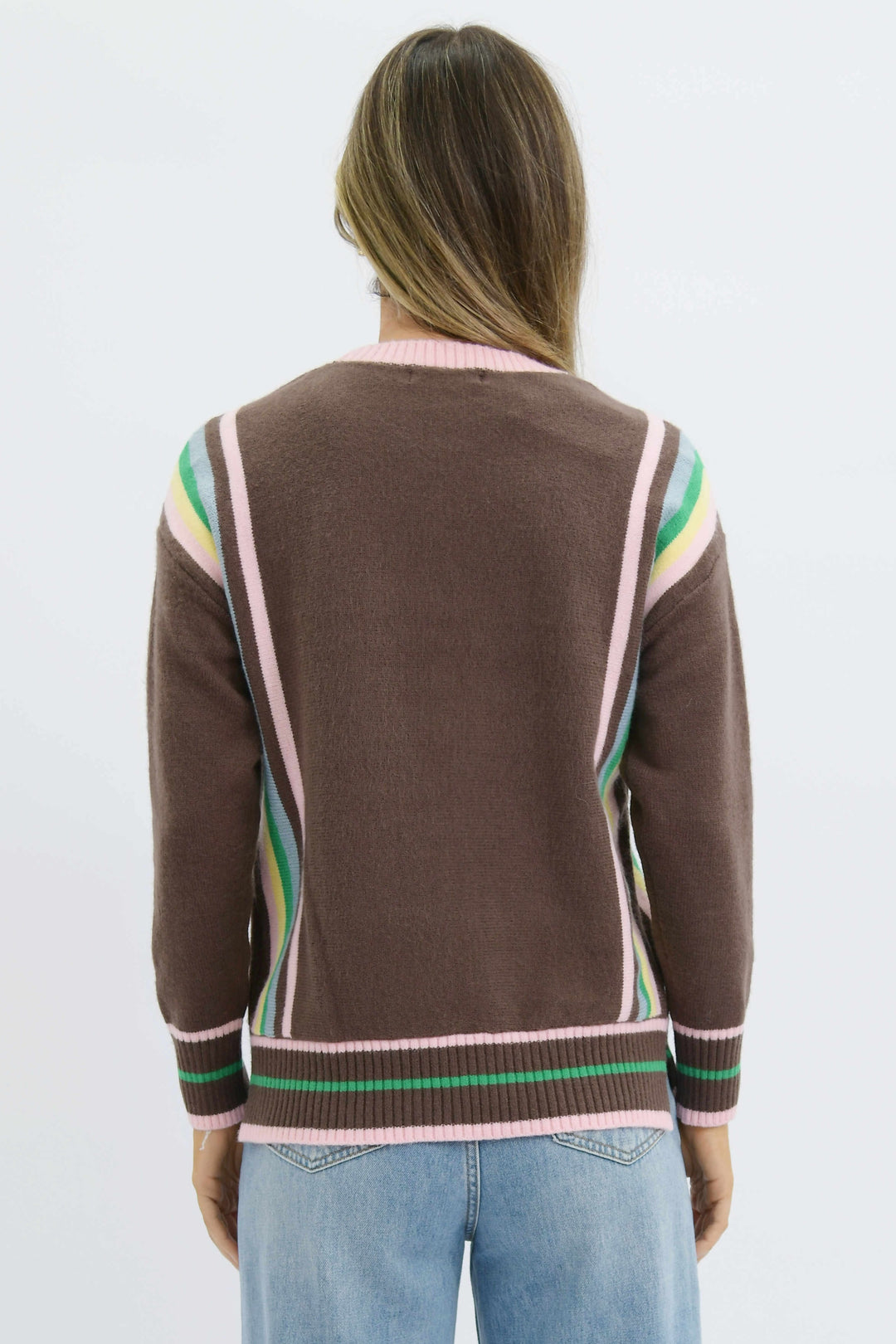 Tatum Retro Stripe Knit