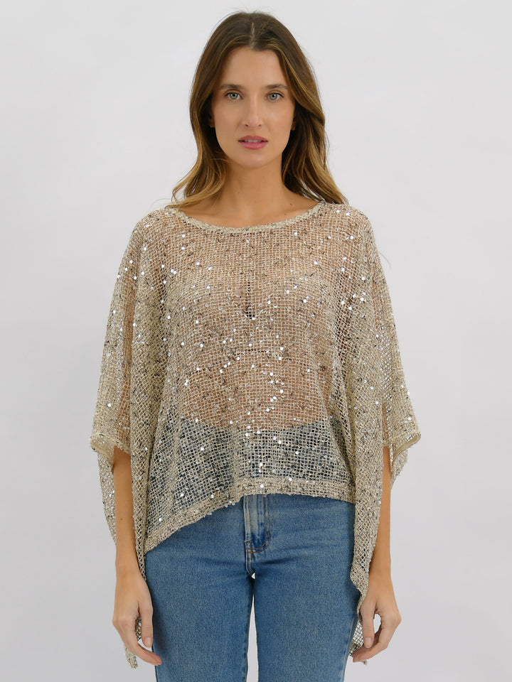 Golden Hour Sequin Top