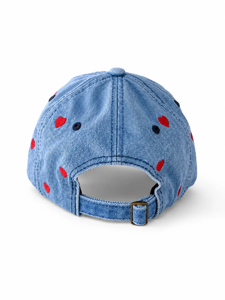 Heart of Gold Emb Cap
