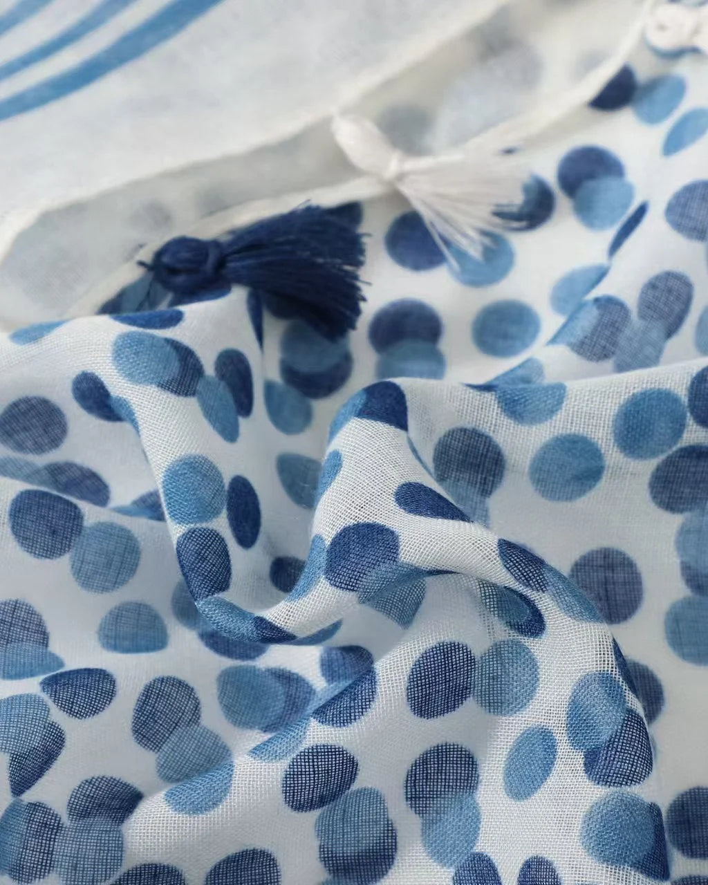 Una Stripe and Spot Scarf