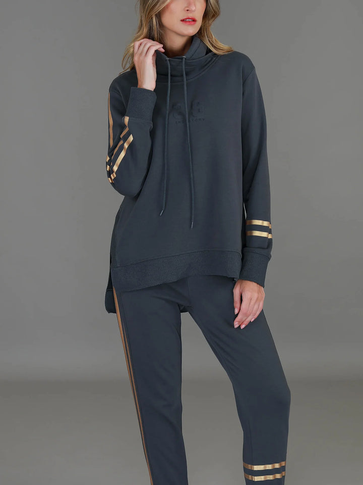 Darcy Funnel Neck Sweatshirt