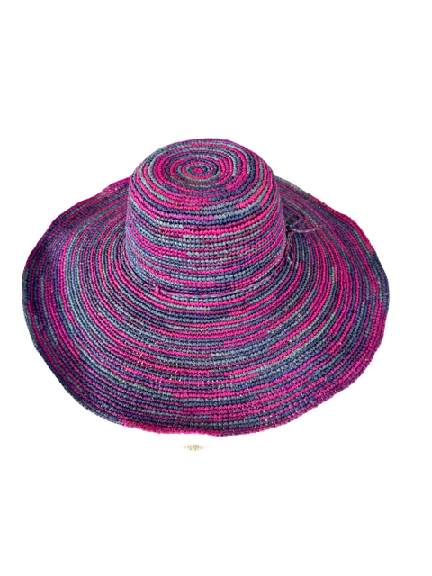 Multicolour Raffia Hat