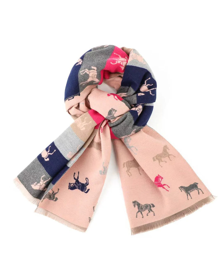 Horse Lover Scarf Reversible