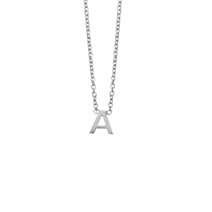 Sterling Silver Initial Pendant