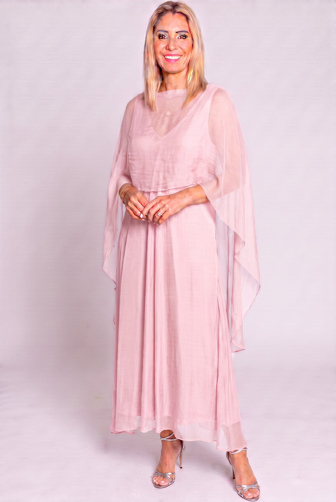 Gina Silk Cape