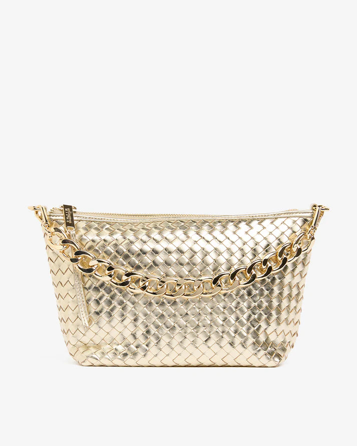 AM Agnes Bag- Gold Weave