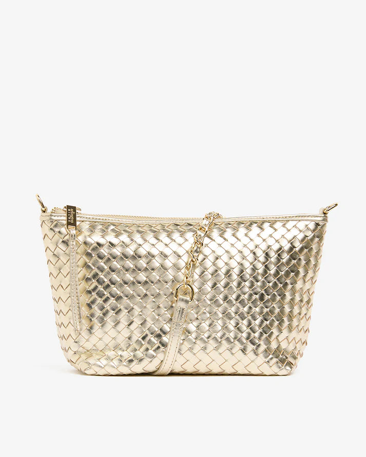 AM Agnes Bag- Gold Weave