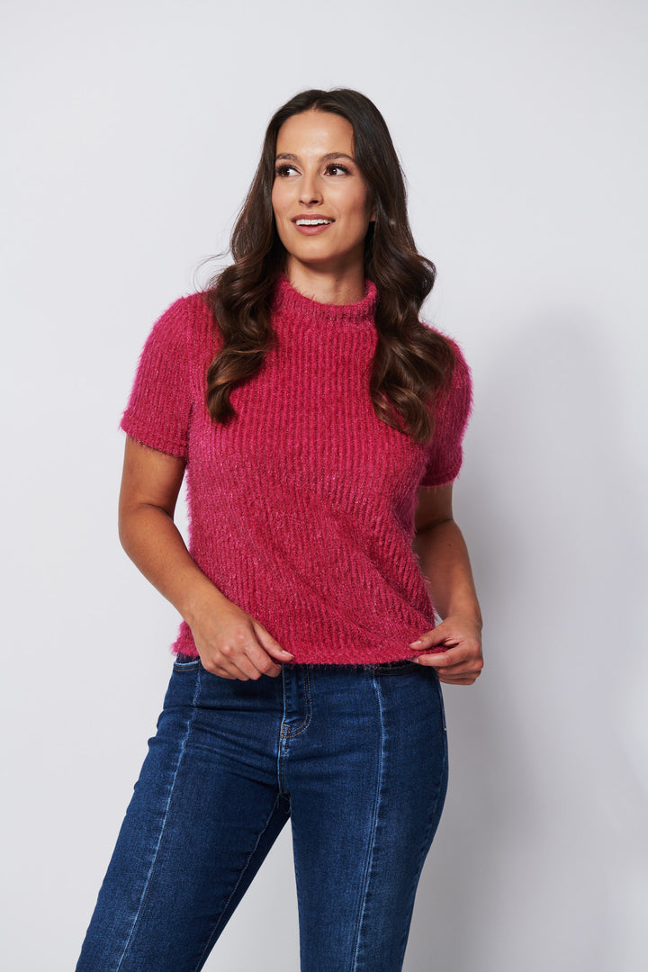 Nicoletta Turtle Neck Top