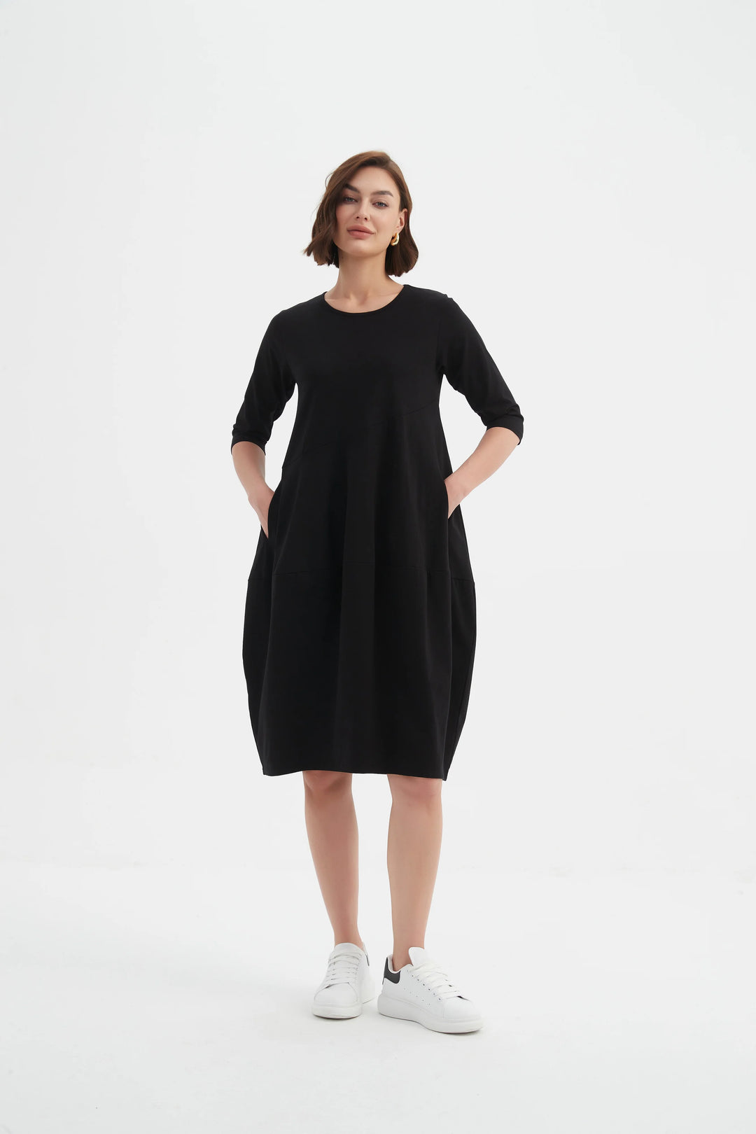 Diagonal Seam Dress