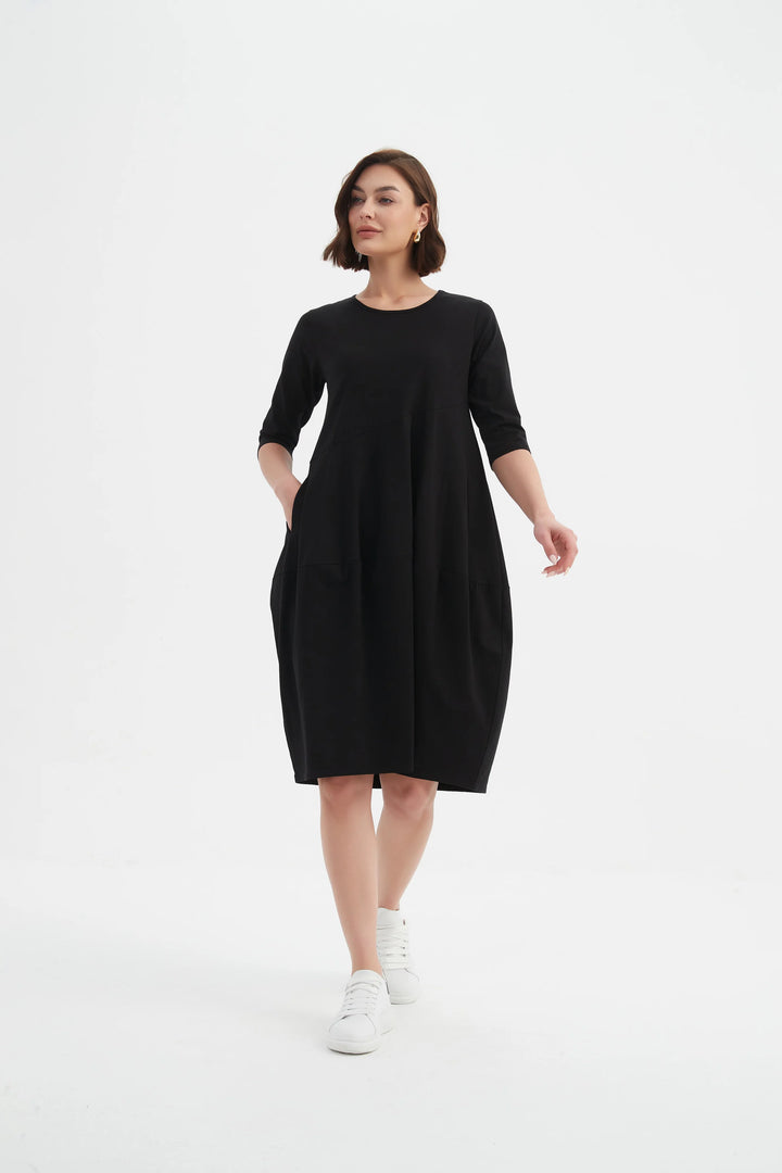 Diagonal Seam Dress