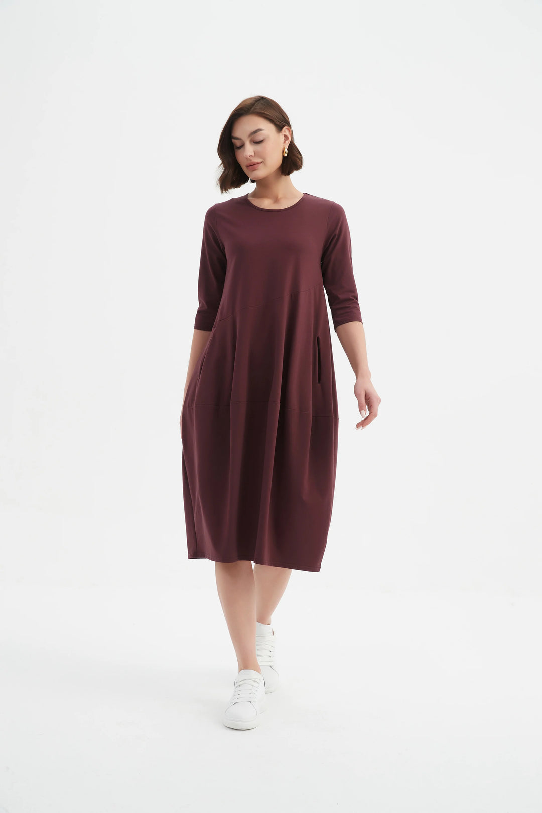 Diagonal Seam Dress