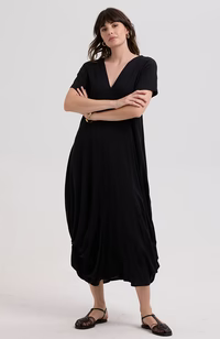 Drape Bottom Dress