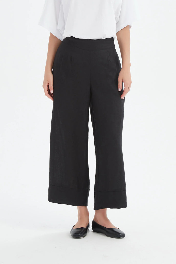 Wide Leg Linen Pant