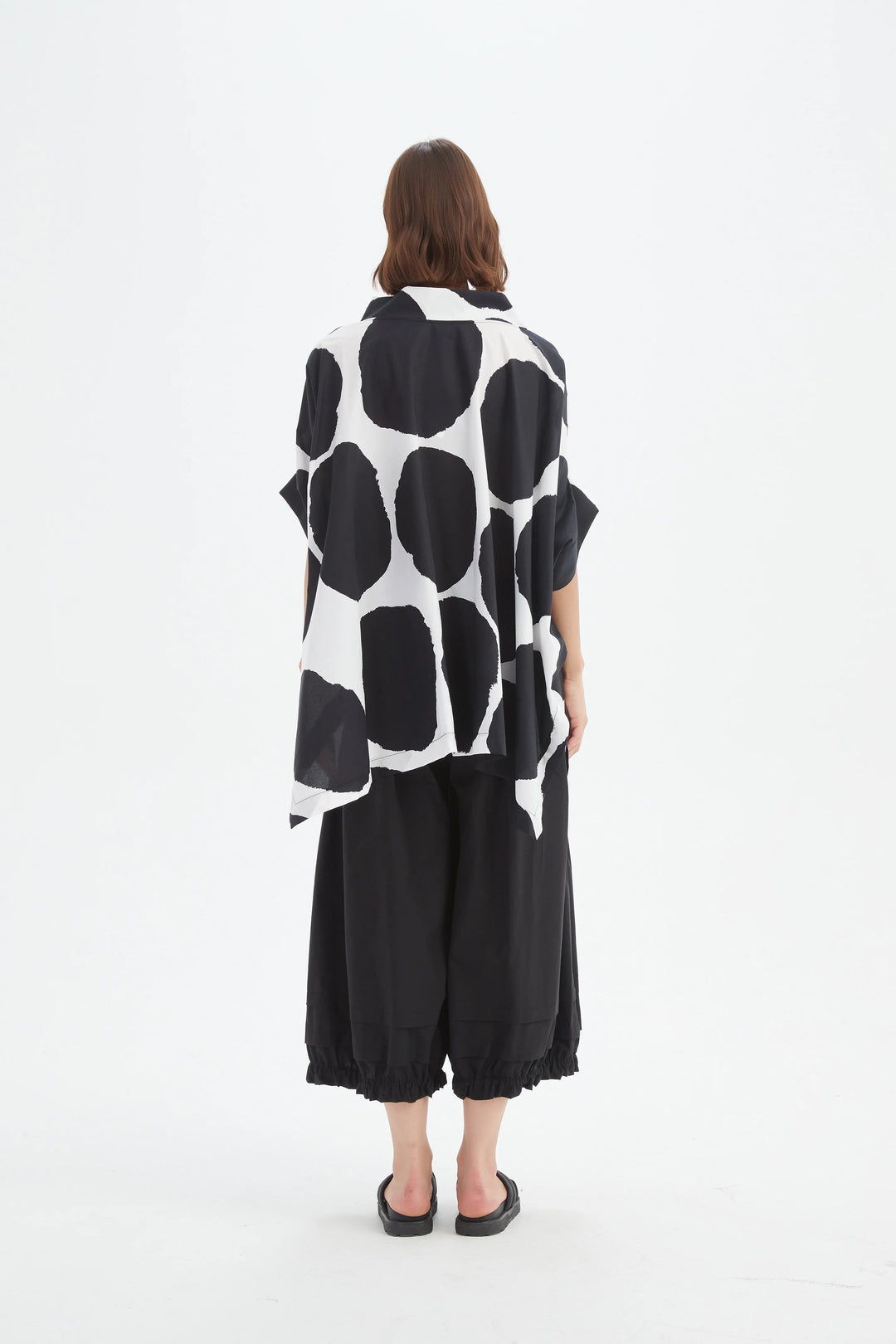 Structured Neck Print Tunic