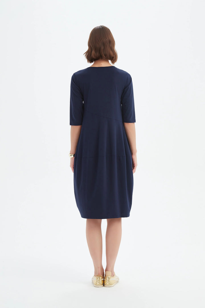 Diagonal Seam Summer Dress