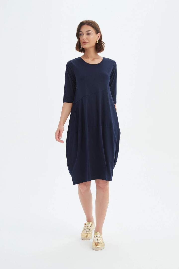 Diagonal Seam Summer Dress