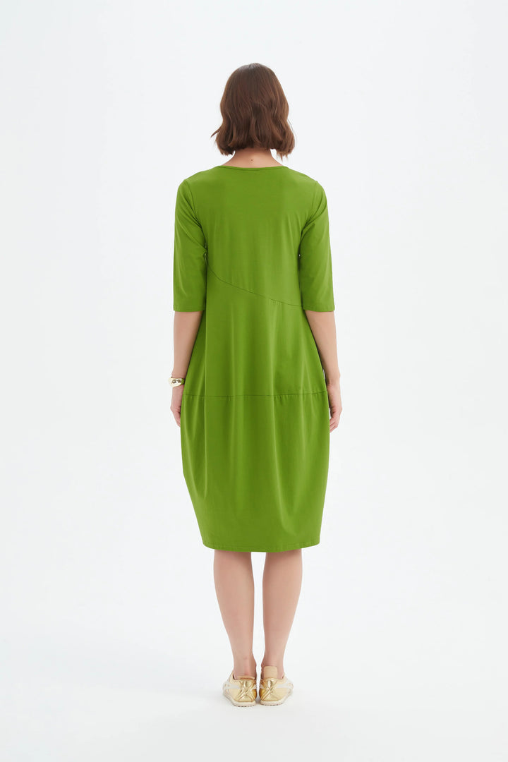 Diagonal Seam Summer Dress