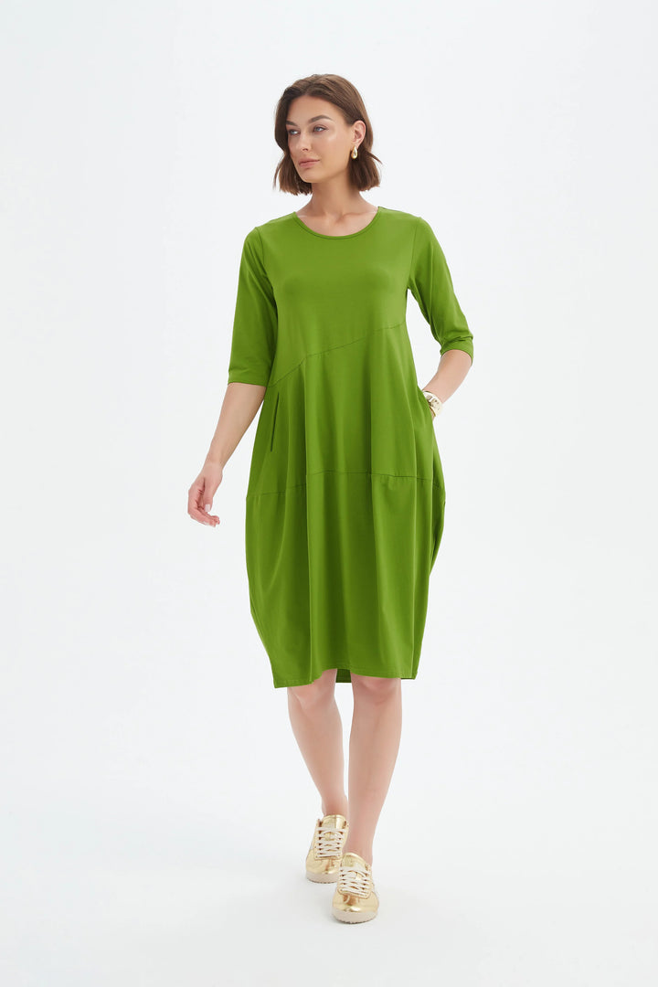 Diagonal Seam Summer Dress
