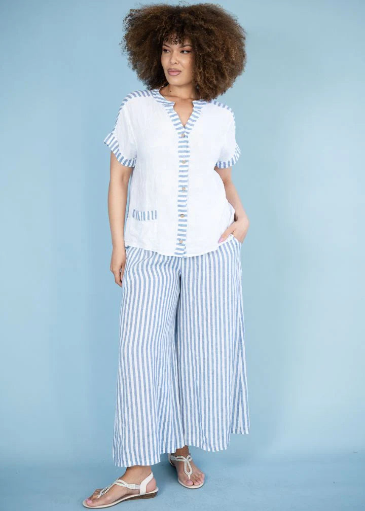 Bahama Nautical stripe shirt