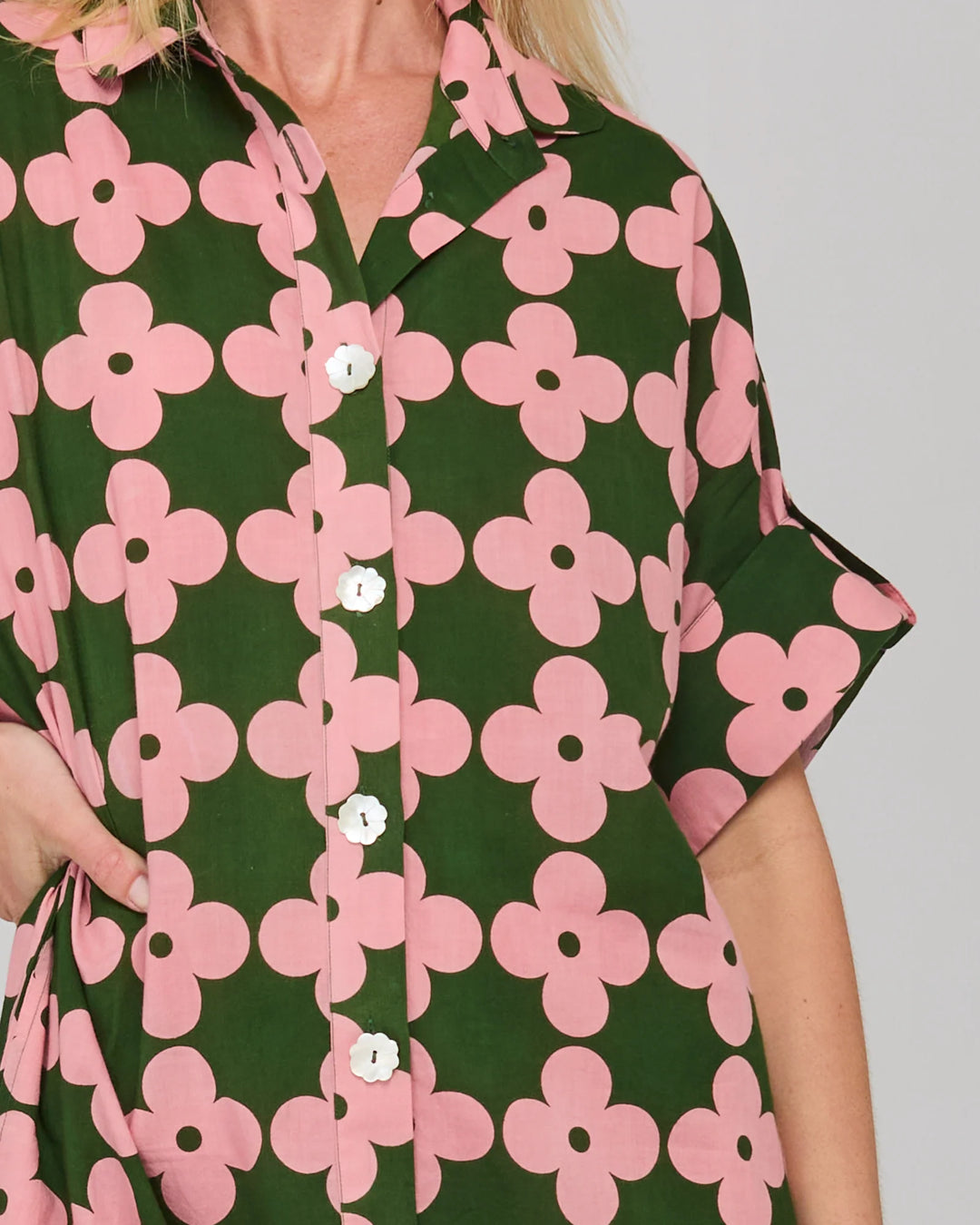 Maui Shirtdress- Keiko