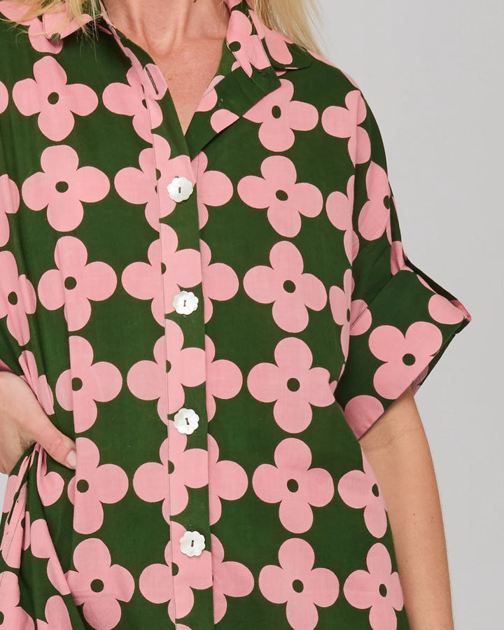 Maui Shirtdress- Keiko