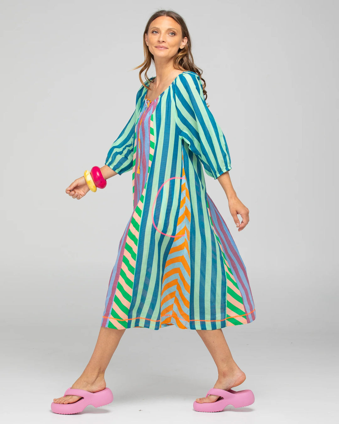 Lucia Dress- Capri Spliced