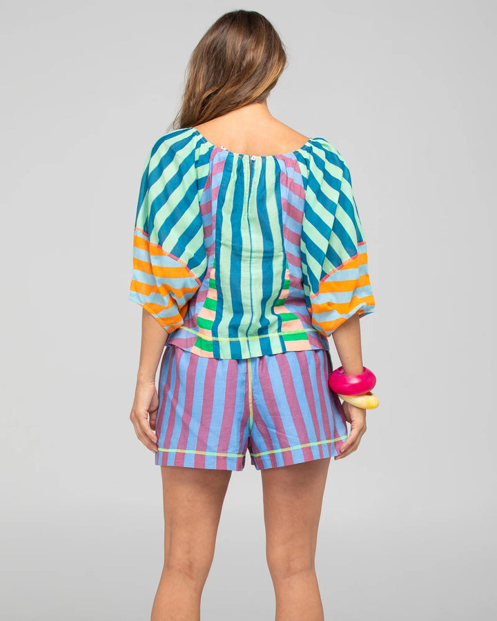 Lucia Top- Capri Spliced