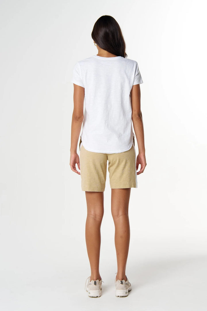 The Shaped Hem Tee