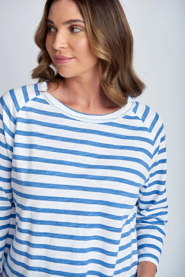 Stripe 3/4 Raglan T