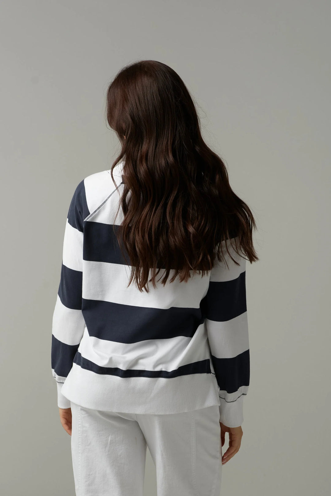 Rugby Club Cotton V Neck Sweater
