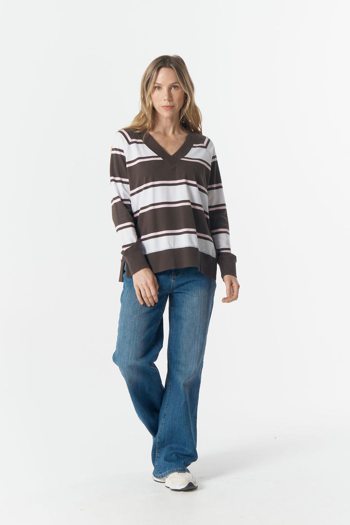 Rugby Club V Neck Sweat