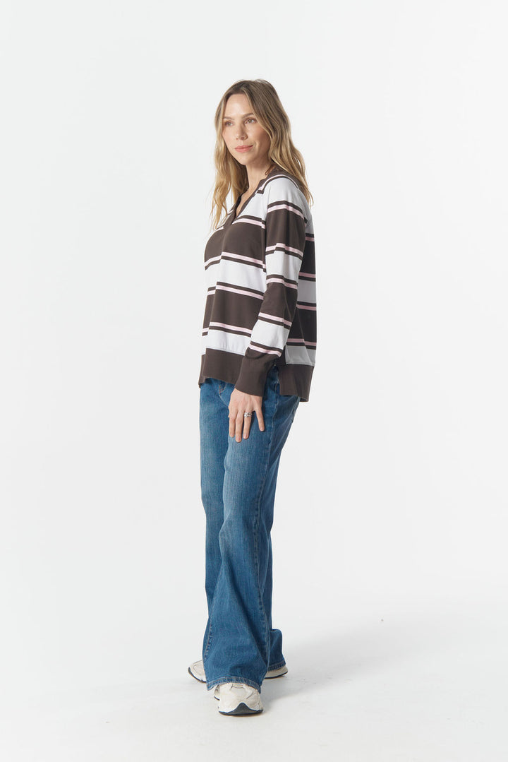 Rugby Club V Neck Sweat