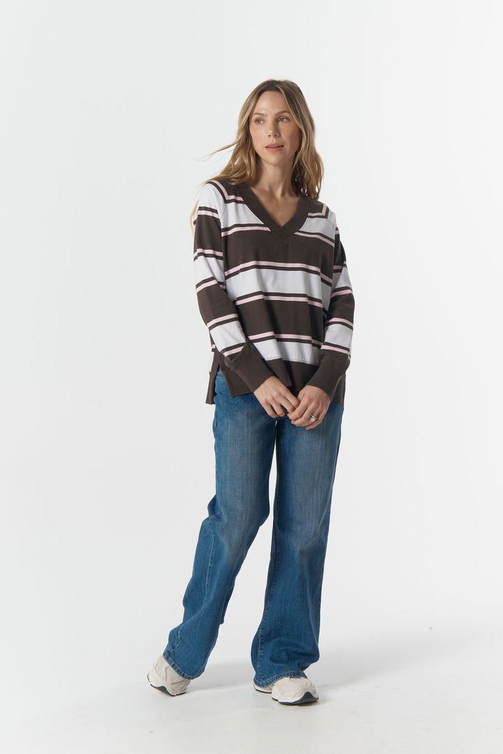 Rugby Club V Neck Sweat