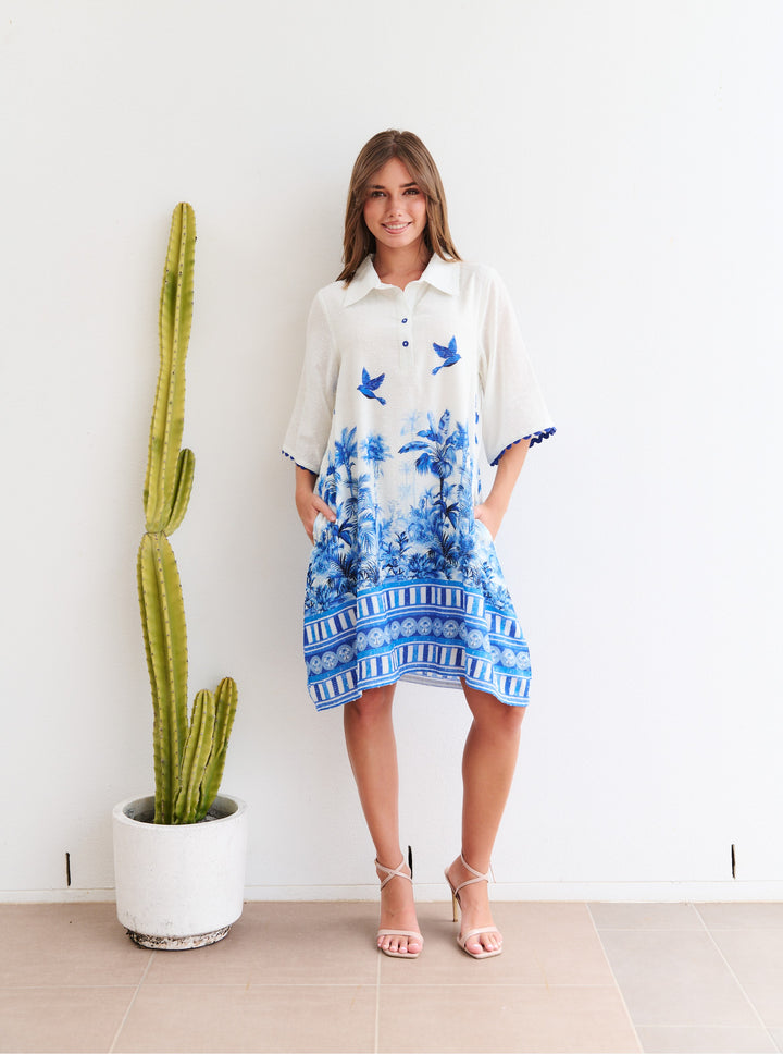 Marina Dress - Skyhigh Palms