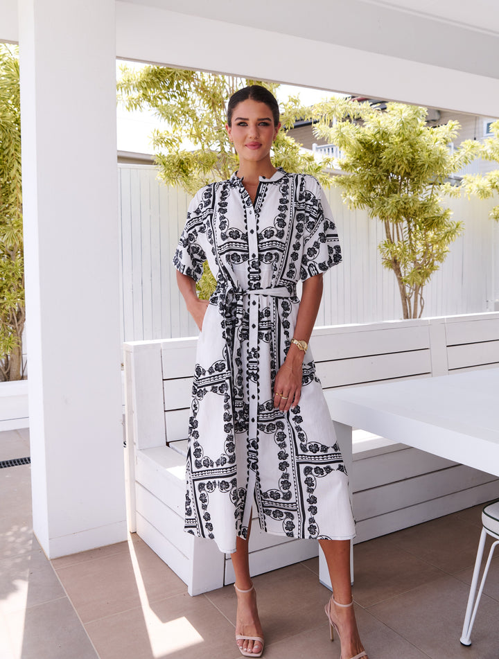 Marilyn Dress Black Glory