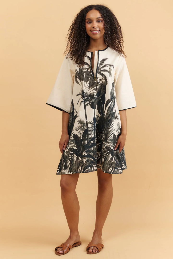 Sharon Dress- Cottage Palms