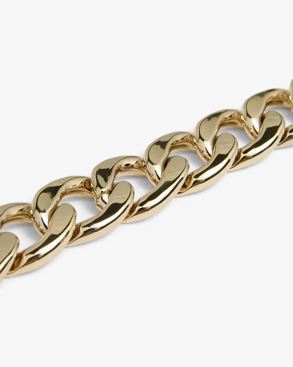 AM Short Chain Strap - Gold